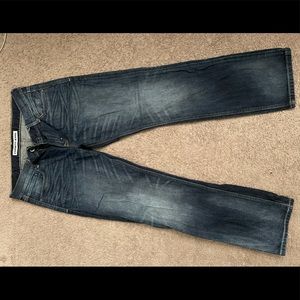 Express Jeans Slim fit straight leg 33x32